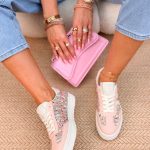 Sneakersy w kwiaty Pudrowe – Bloomix 2